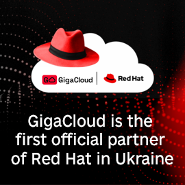 GigaCloud is the first cloud partner of Red Hat in Ukraine